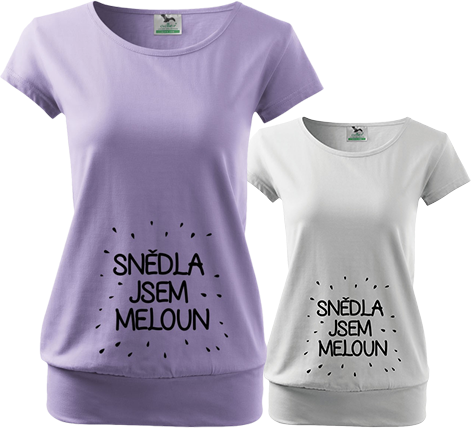 Těhotenské tričko Snědla jsem meloun